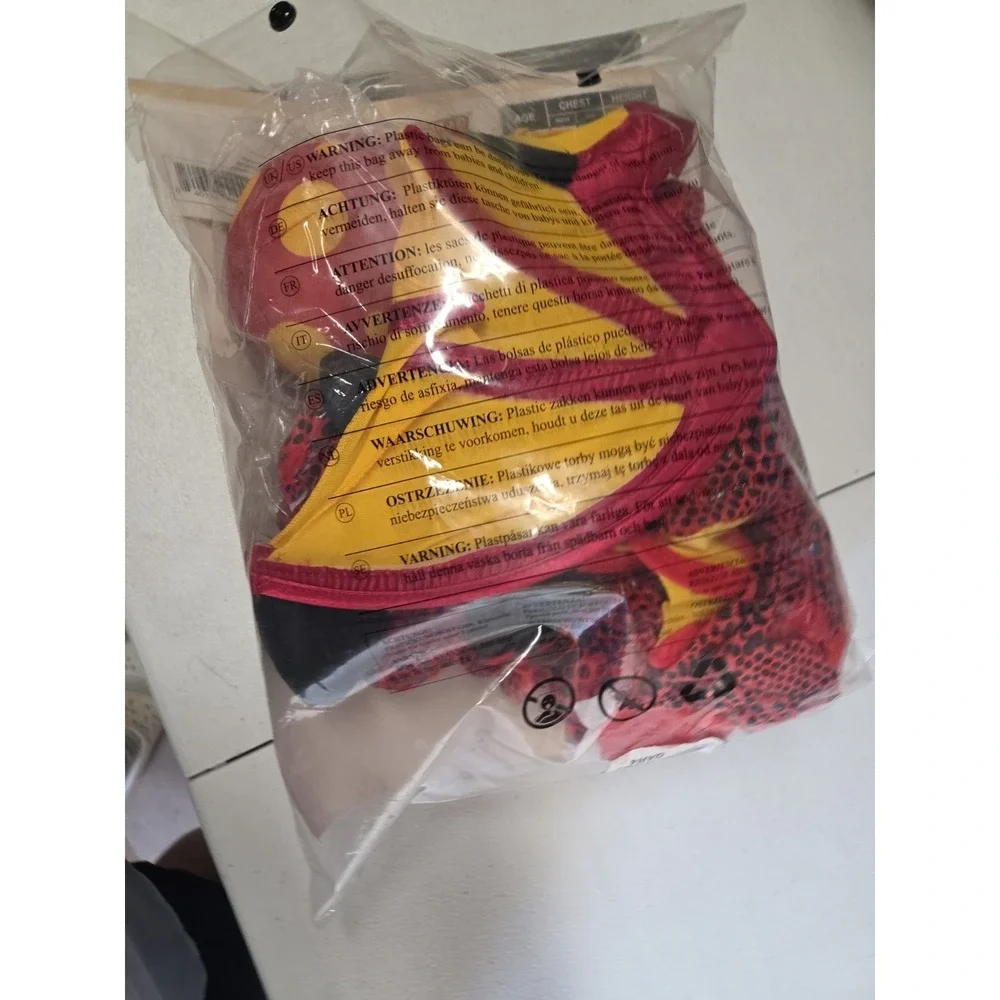 Sppoktacular Creations Baby Red Dragon Costume 6-12 Months New In Bag
